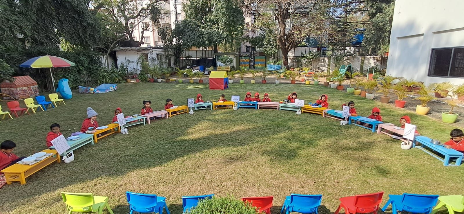 Kids playing